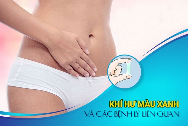 khí hư màu xanh