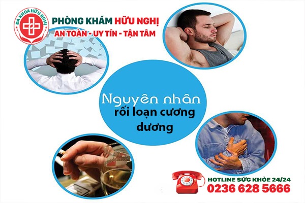 nguyên nhân rối loạn cương dương