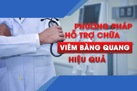 Phương pháp hỗ trợ chữa viêm bàng quang hiệu quả