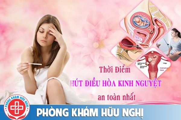 Hút điều hòa kinh nguyệt khi mang thai ngoài ý muốn