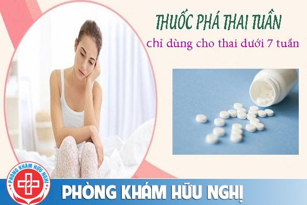 Thông tin về thuốc phá thai tuần