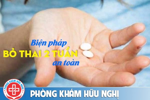 Tiến hành bỏ thai 2 tuần bằng cách nào an toàn?