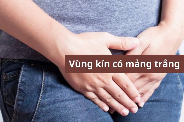 Vùng kín có mảng trắng là bị gì và điều trị ra sao?